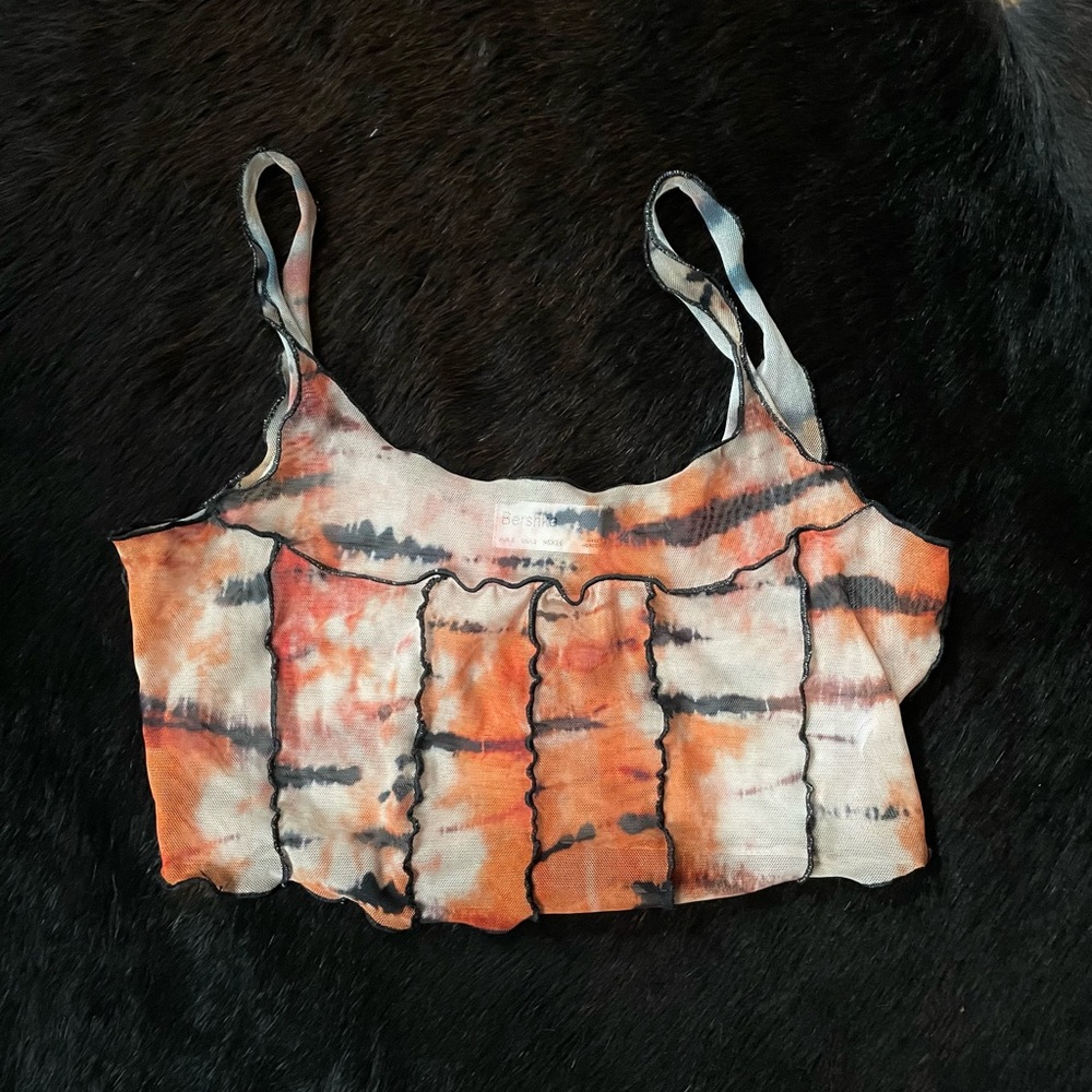 BERSHKA CROP TANK TOP